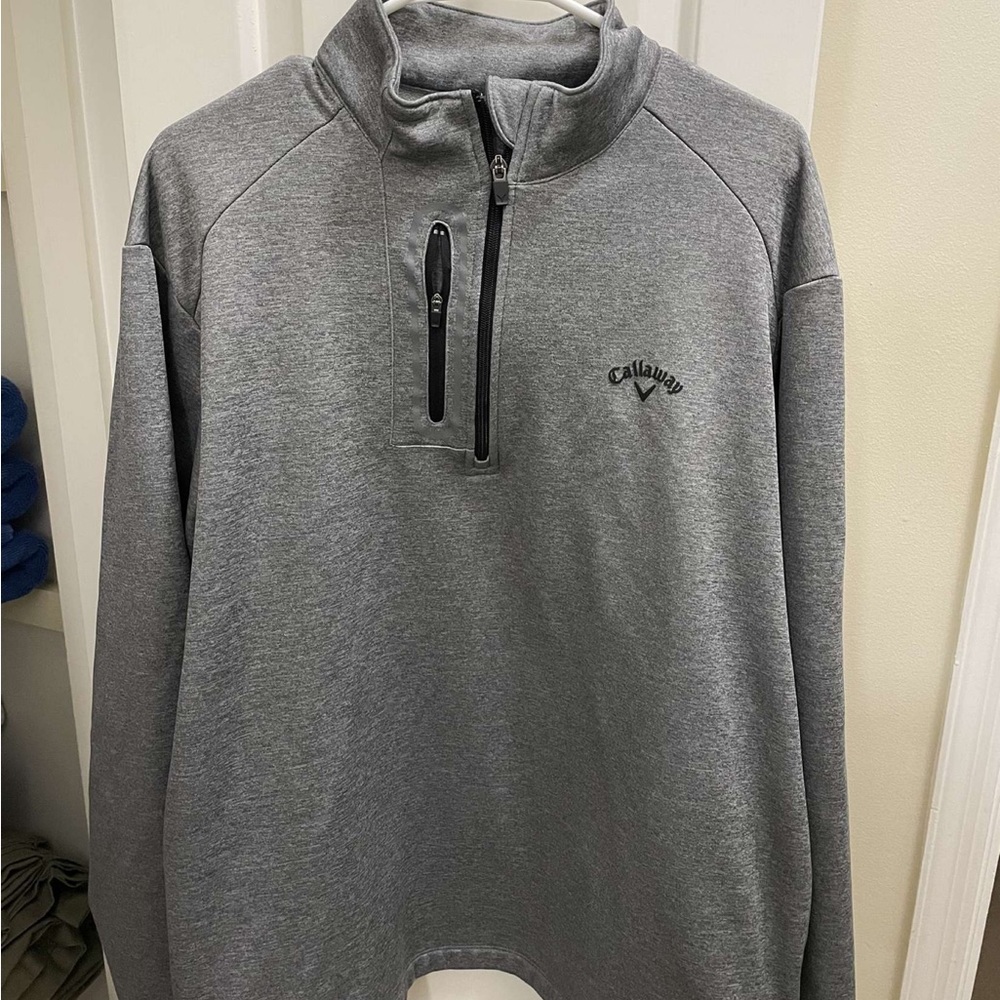 Callaway Golf All Weather Purpose Jacket Quarter Zip Sweater